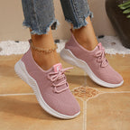 Chaussures de course légères et respirantes en maille pour femmes