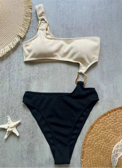 Maillot de Bain 1 Pièce Femme – Épaule Dénudée