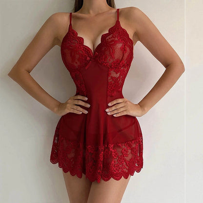 Chemise de Nuit Semi-Transparente Femme – Légèreté