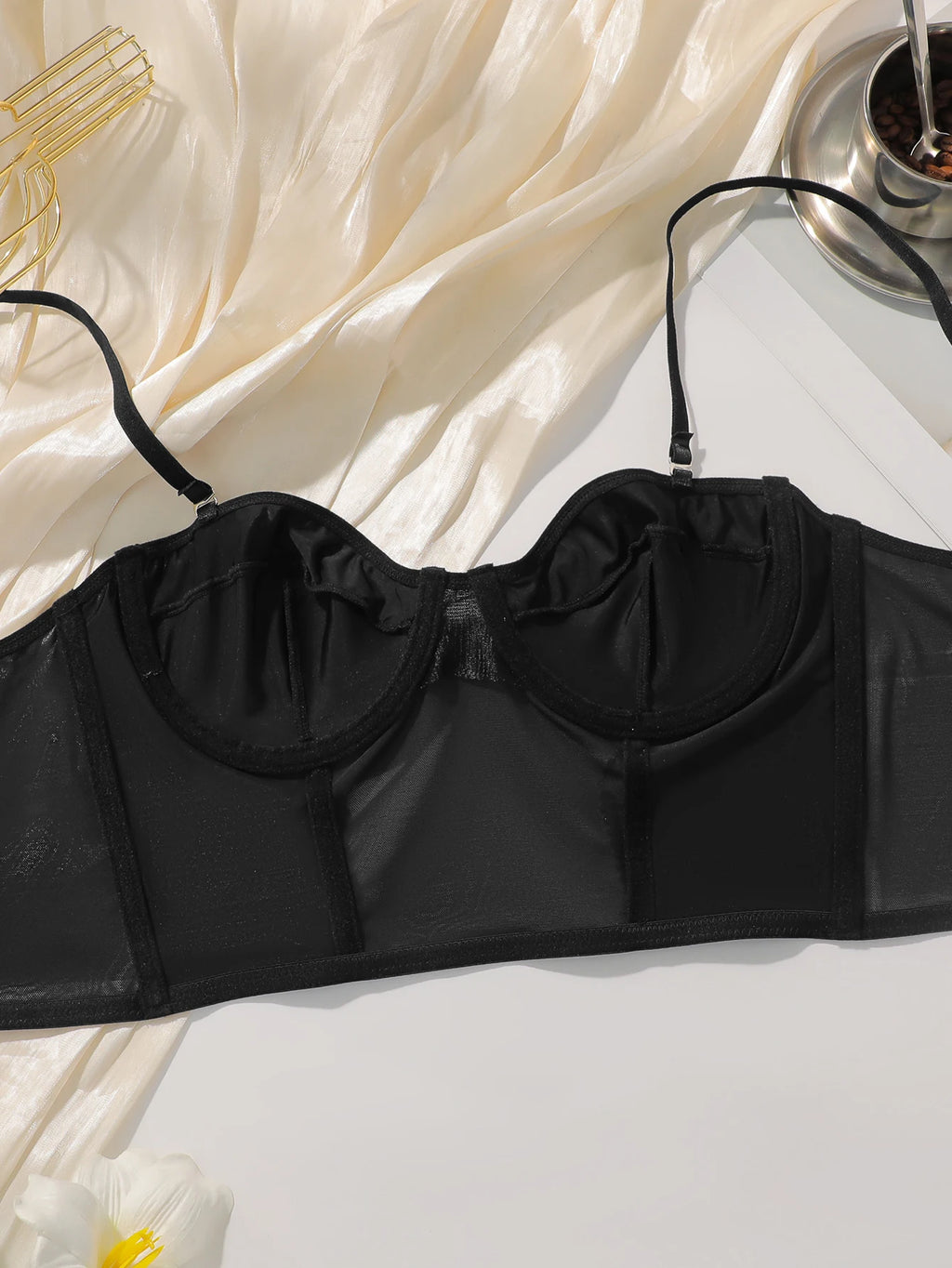 Soutien gorge orné de strass pour femmes