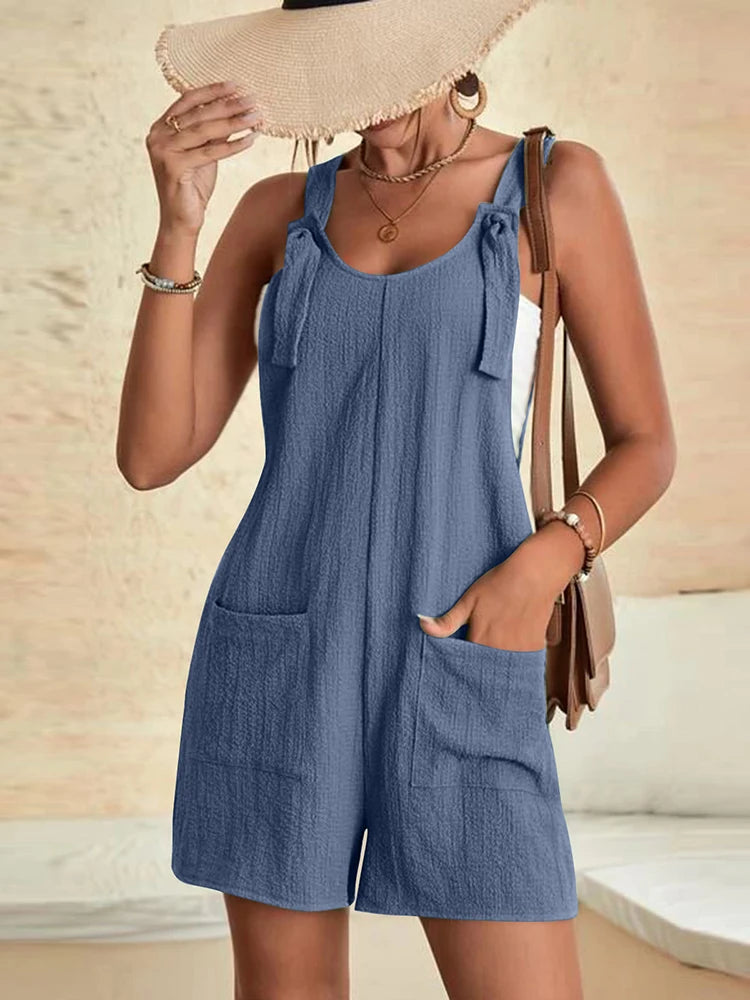 Combinaison short d'été décontractée pour femmes