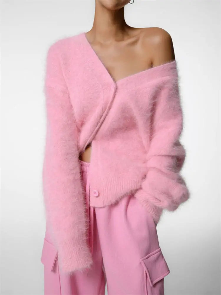 Cardigan pull paresseux pour femmes