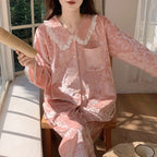 Ensemble de pyjama en velours pour femmes