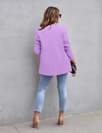 Blazer à manches longues pour femmes