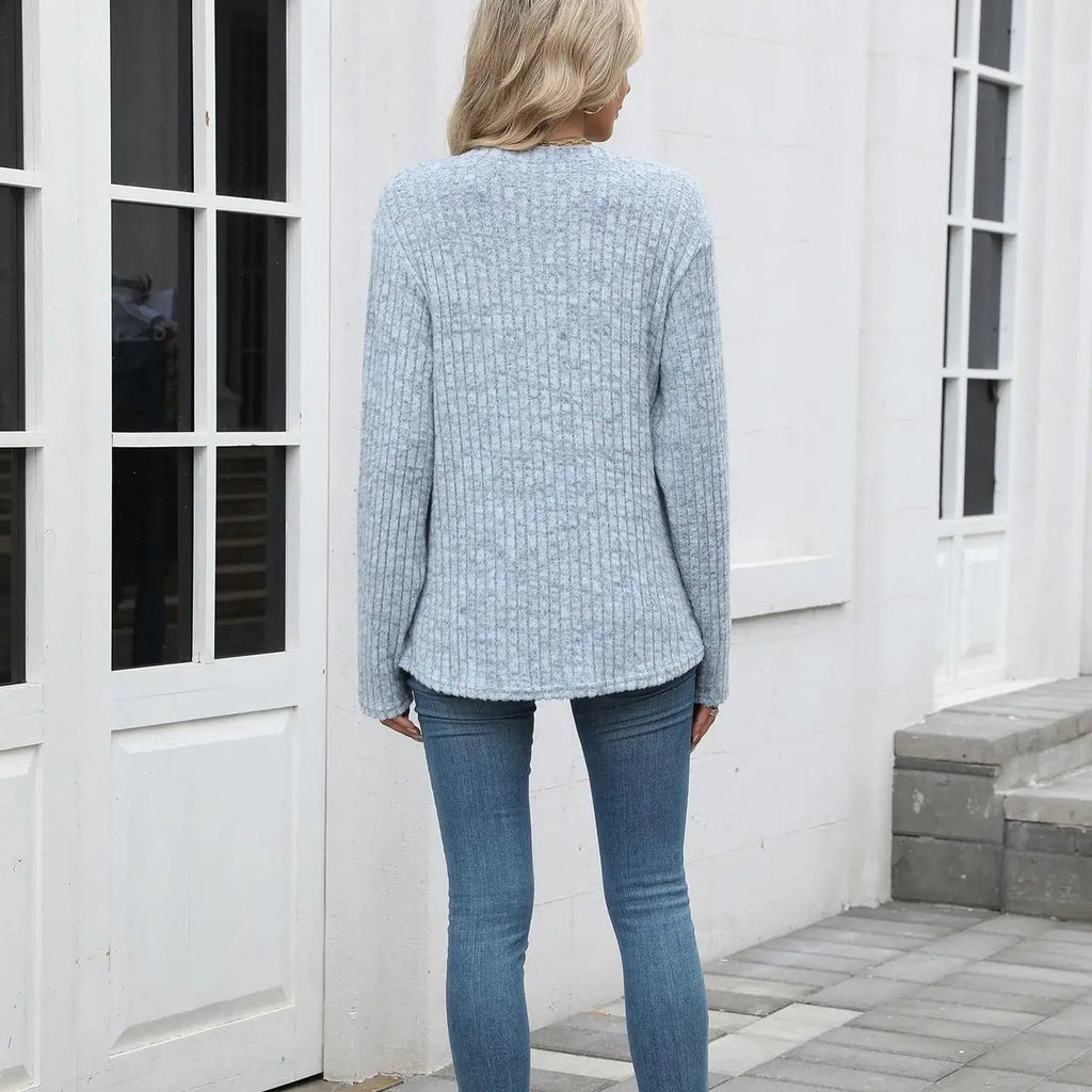 T-shirts à manches longues lâche pour femmes