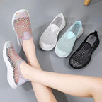 Baskets en maille ajourées pour femmes