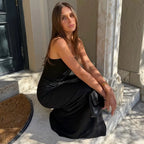 Robe longue bustier pour femmes