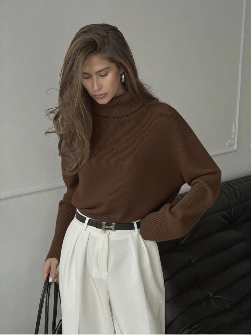 Pulls en maille douce et ample pour femmes
