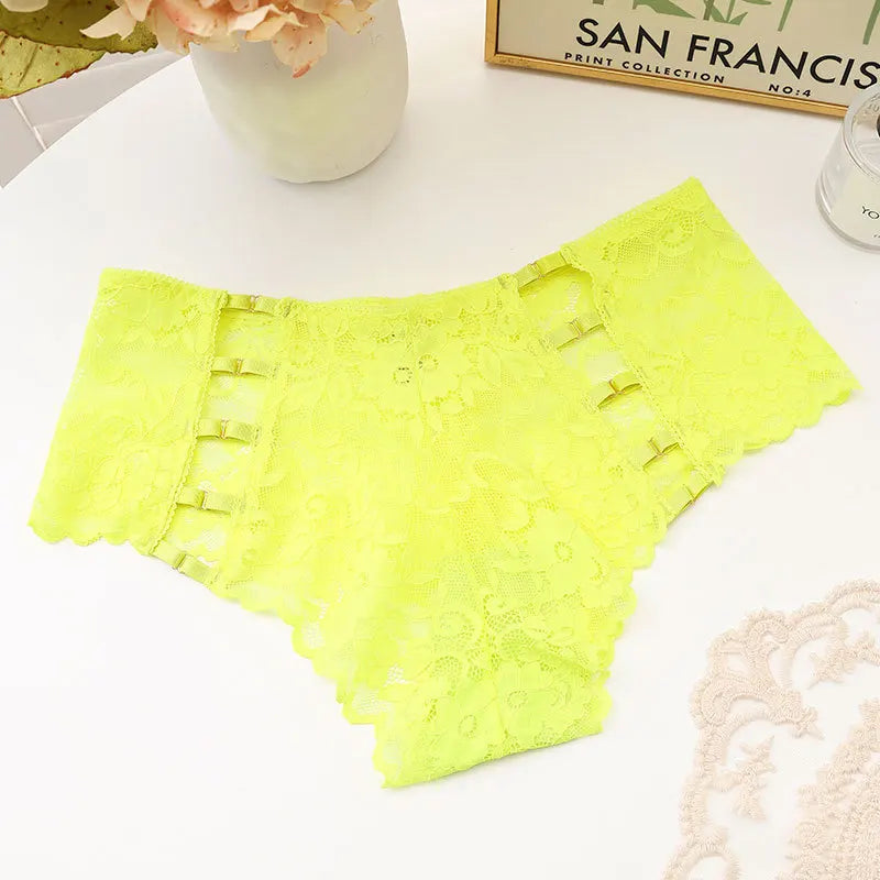 Culottes en dentelle respirante pour femmes
