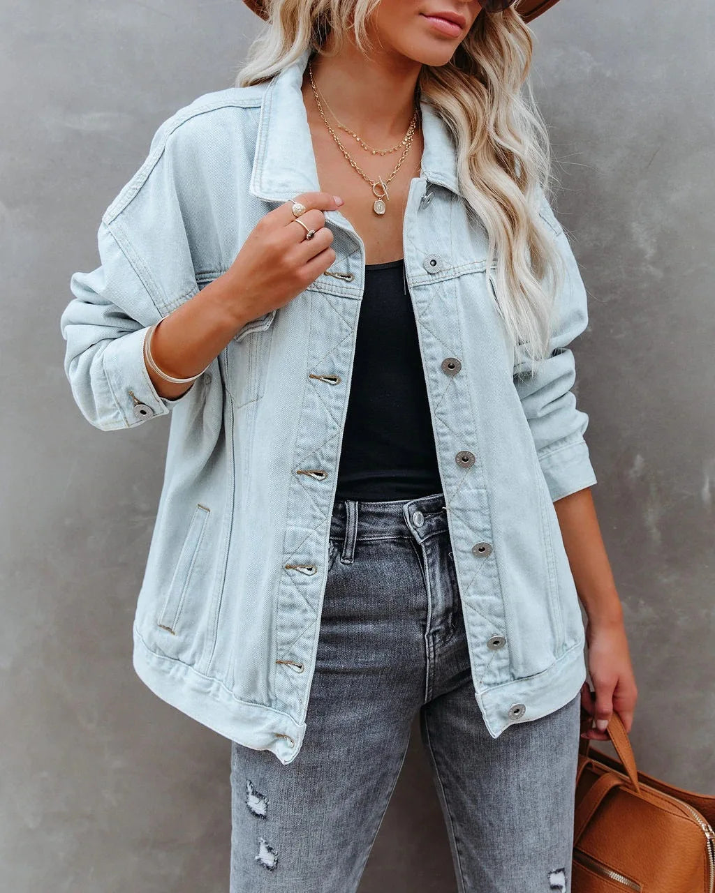 Vestes en Jean Vintage pour femmes