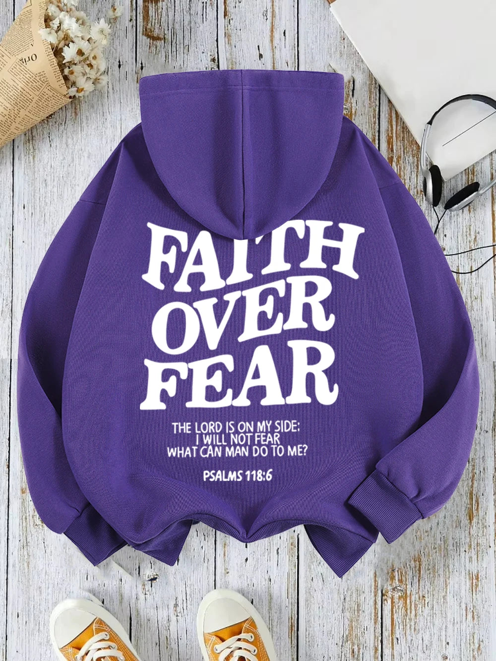 Sweat-shirt à capuche en molleton pour femmes