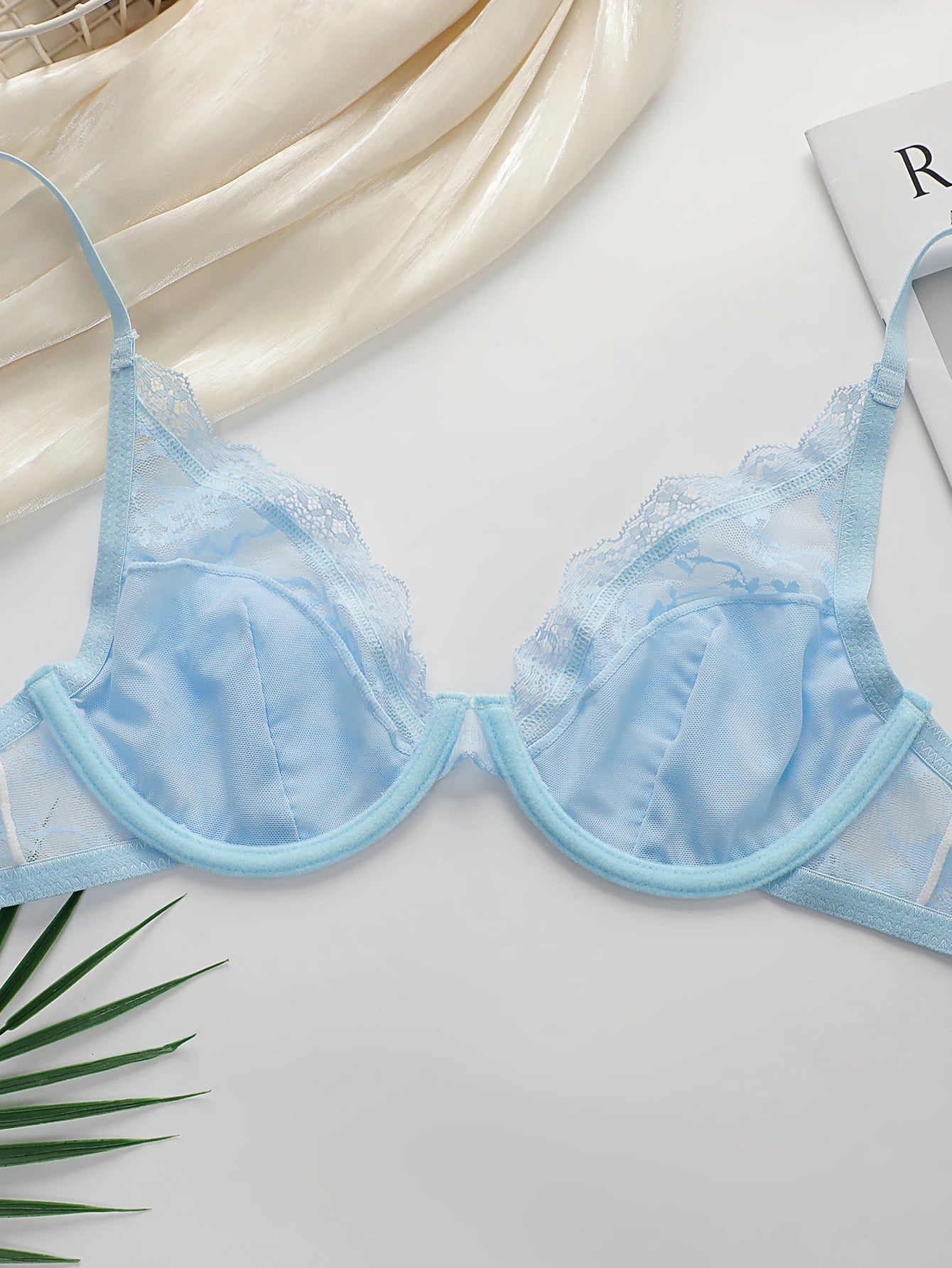 Soutien-gorge Push Up en dentelle pour femmes