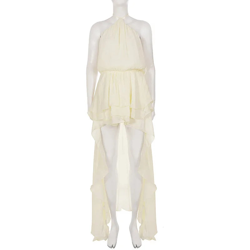 Robe longue romantique pour femmes