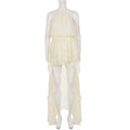 Robe longue romantique pour femmes