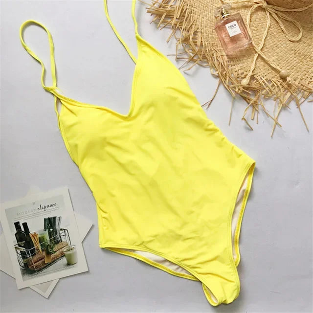 Maillot de bain une pièce pour femmes