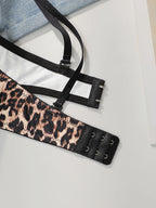 Soutien-gorge imprimé léopard Sexy pour femmes