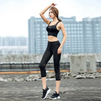 Leggings de sport en maille taille haute à séchage rapide pour femmes