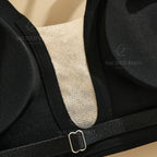 Soutien-gorge légers et sans couture en maille à col en U pour femmes