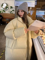 Doudoune d'hiver surdimensionnée pour femmes