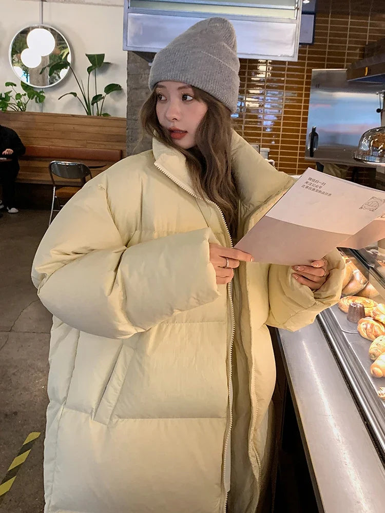 Doudoune d'hiver surdimensionnée pour femmes