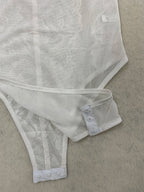 Body moulante en dentelle pour femmes