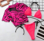 Ensemble de bikini sexy 3 pièces pour femmes