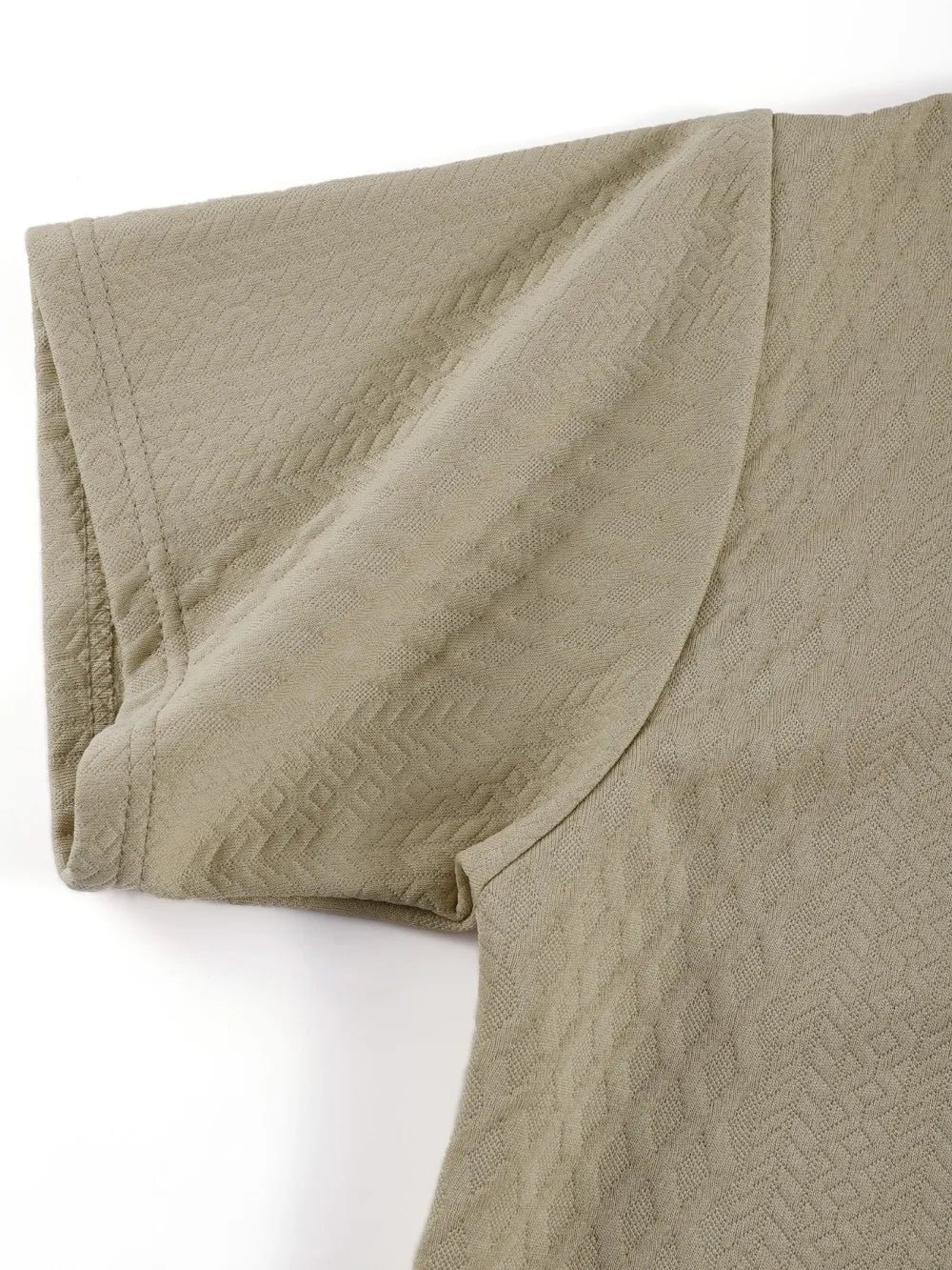 Ensembles deux pièces comprenant un T-shirt polo en maille gaufrée unie et un pantalon cinq poches pour femmes