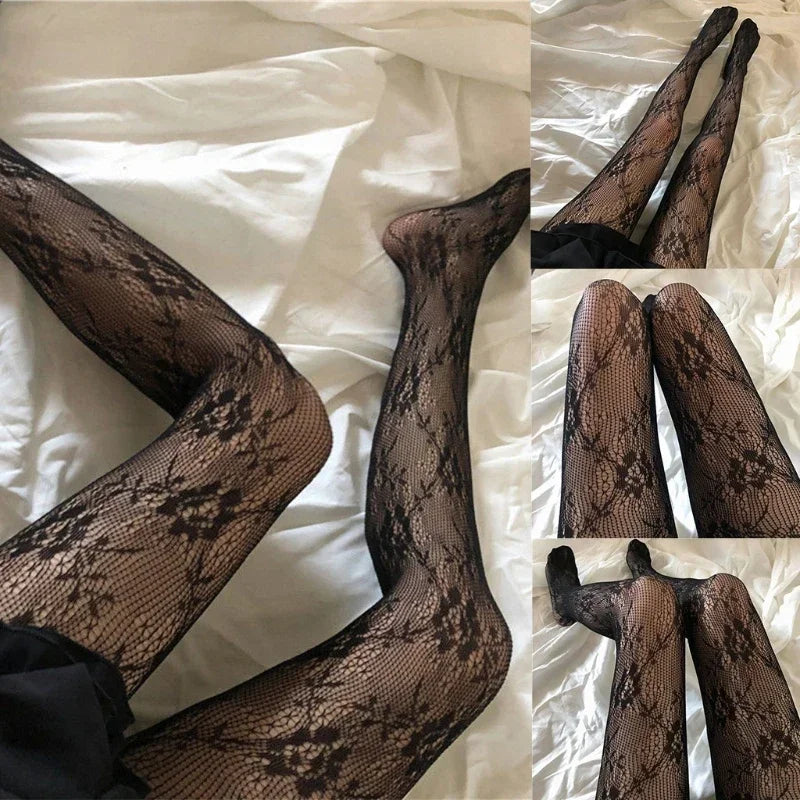 Bas longs résille Sexy pour femmes