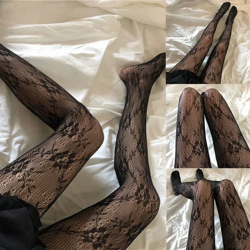 Bas longs résille Sexy pour femmes