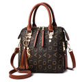 Sac à main en cuir synthétique pour femmes