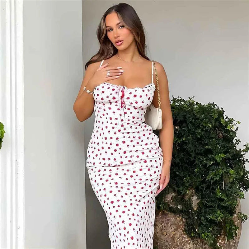 Robe Maxi imprimée tendance pour femmes