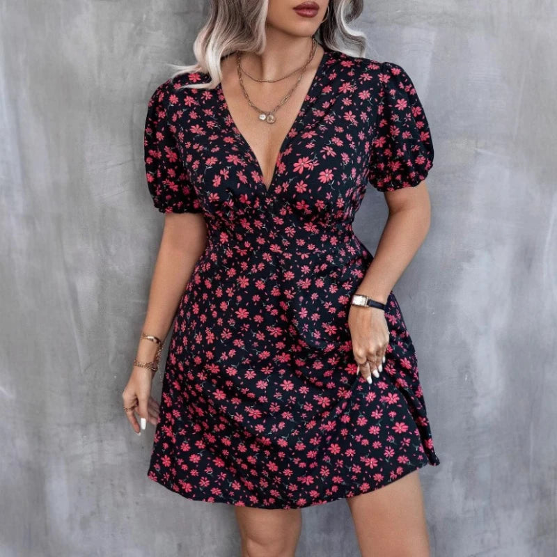 Mini-Robe Vintage Femme – Chic et Grande Taille