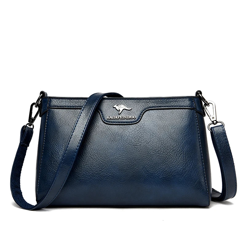 Sac à main en cuir véritable pour femmes