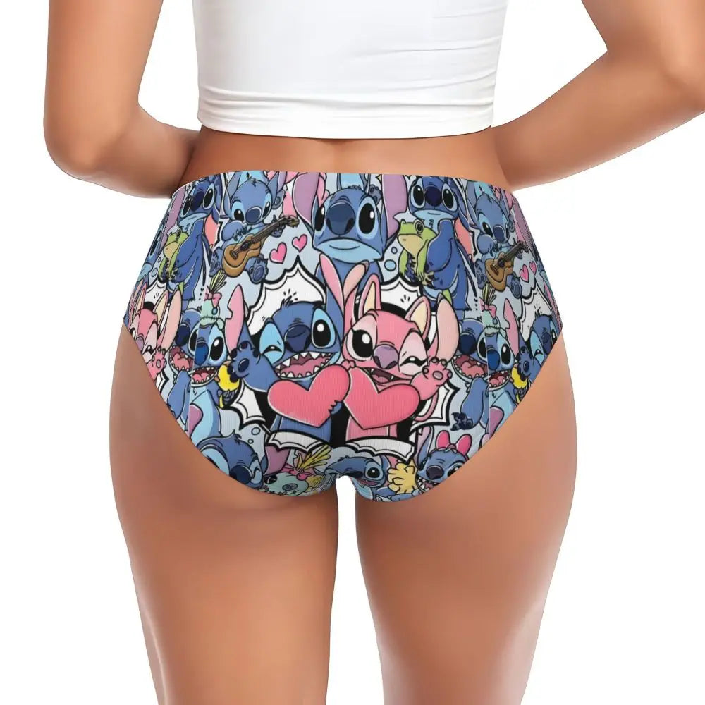 Culottes avec coutures apparentes respirantes et extensibles pour femmes