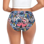 Culottes avec coutures apparentes respirantes et extensibles pour femmes