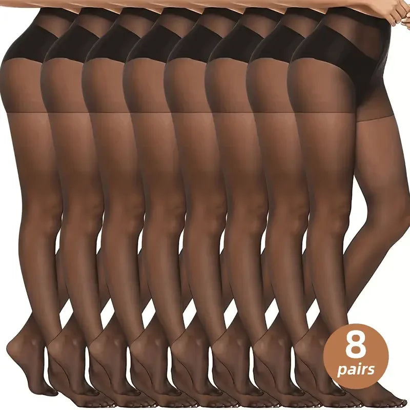 Collants en soie pour femmes