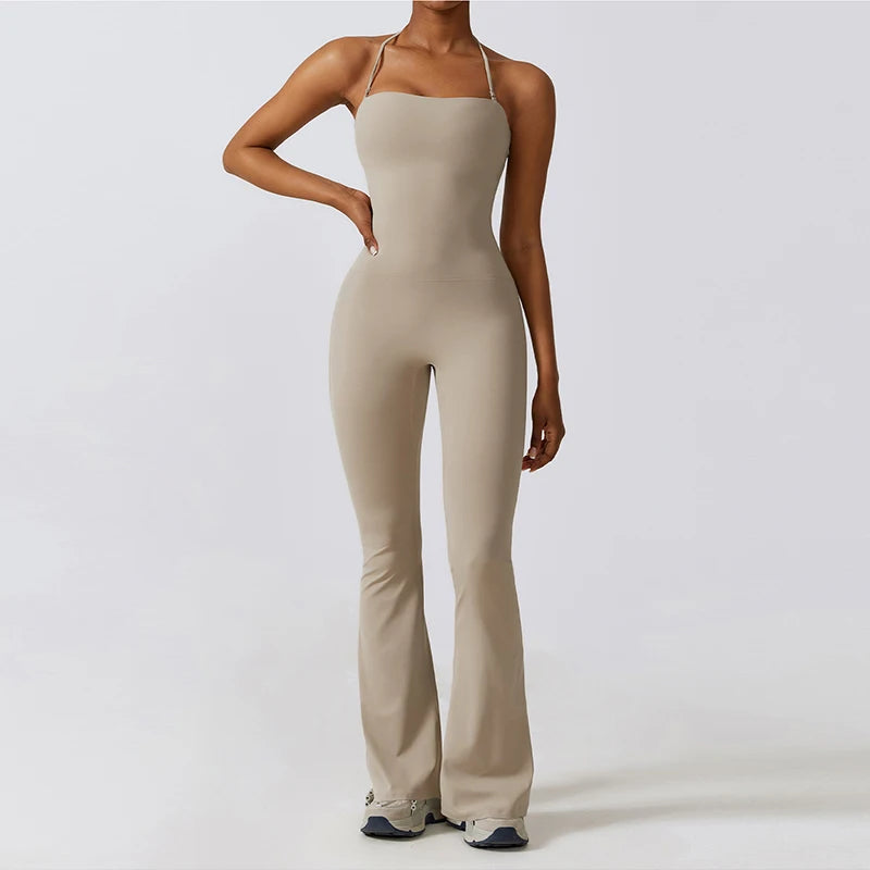 Combinaison de yoga sans manches pour femmes