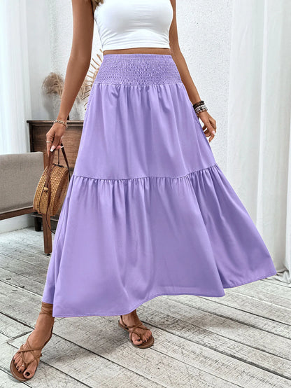Jupe Longue Unie Femme