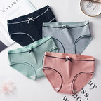 Culottes en coton avec nœud pour femmes