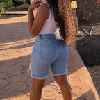 Shorts en jean déchirés pour femmes