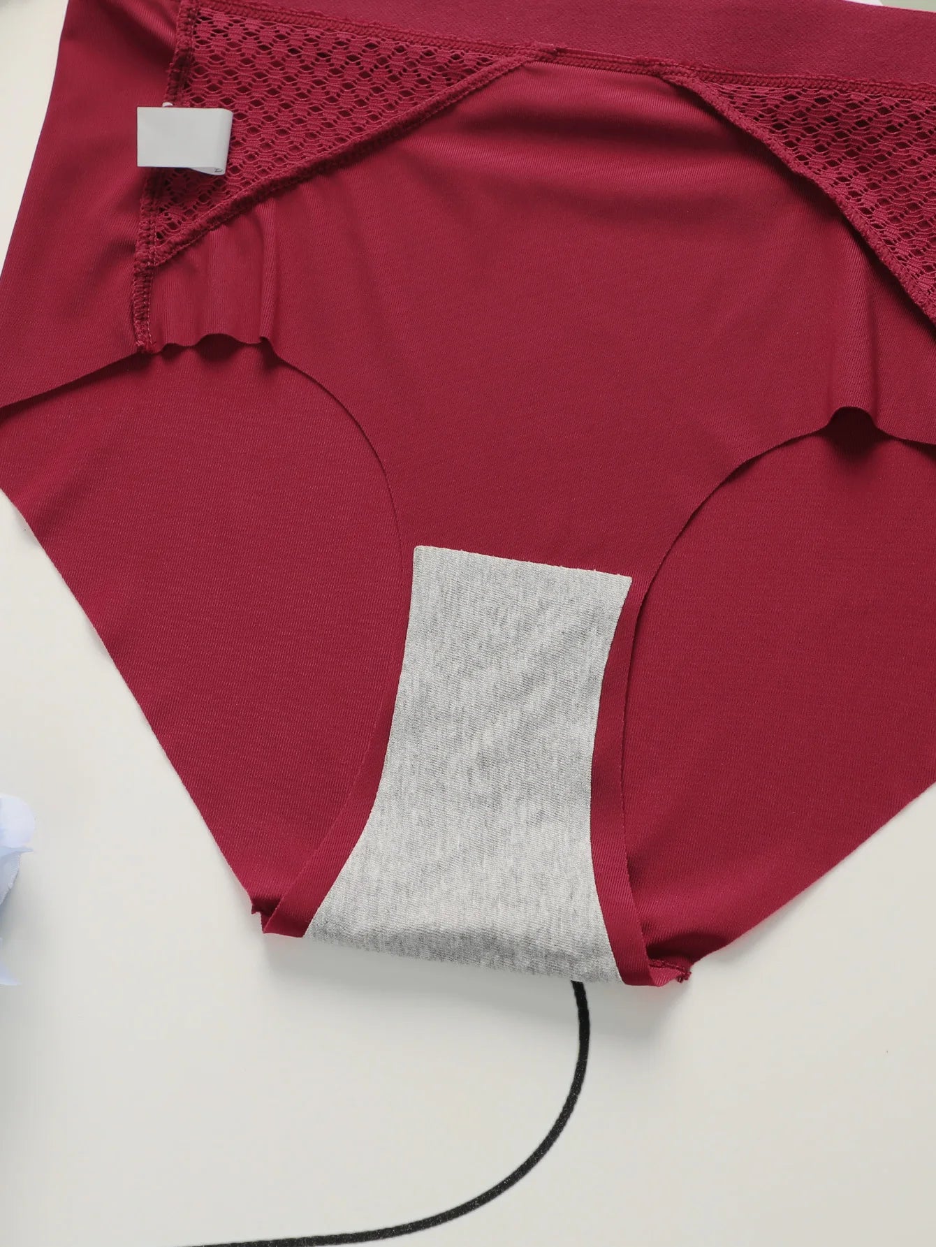 Culotte sans couture en soie glacée pour femmes