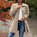 Manteau en laine pour femmes