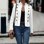 Veste en similicuir pour femmes