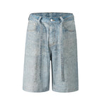 Jean capri ample en jean pour femmes