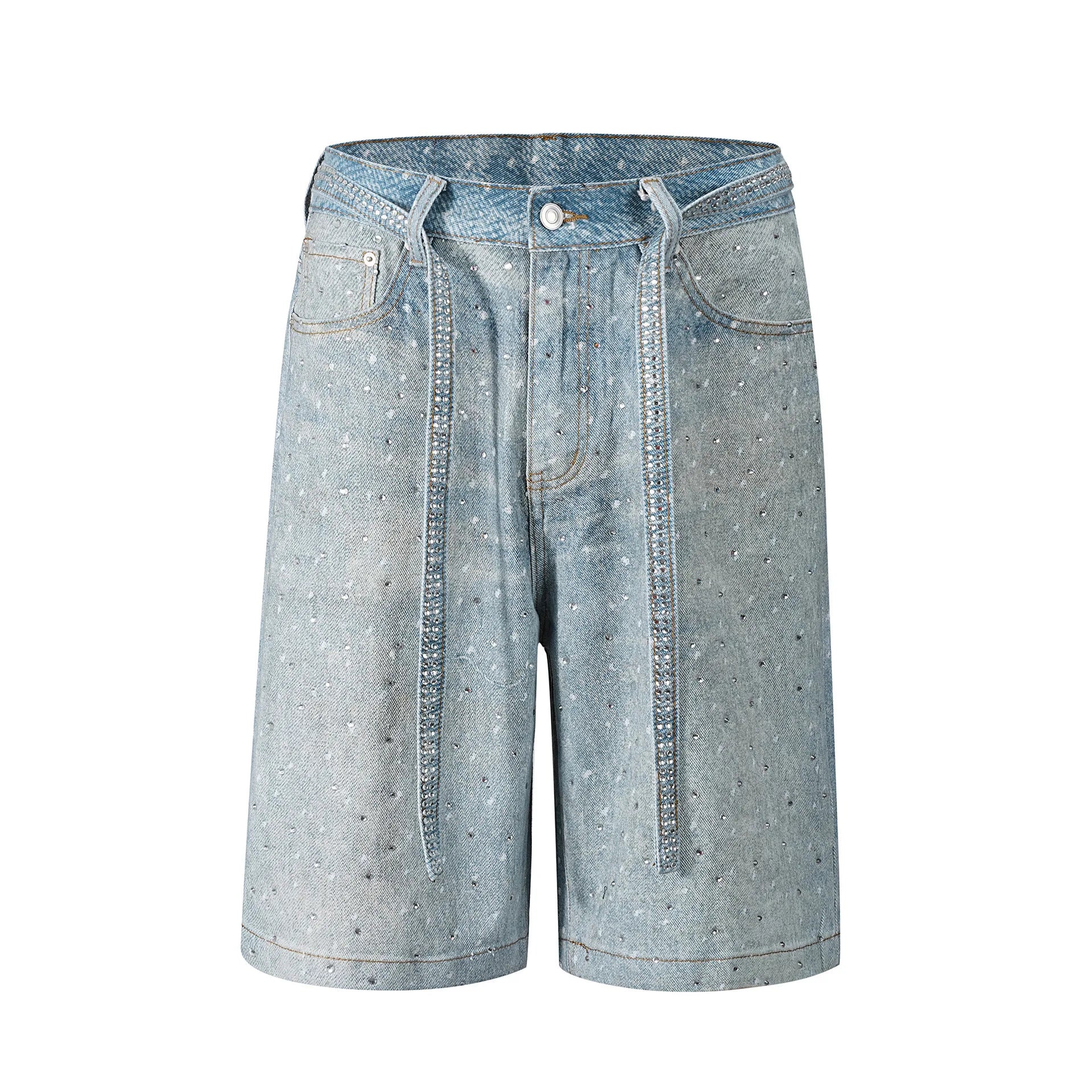 Jean capri ample en jean pour femmes