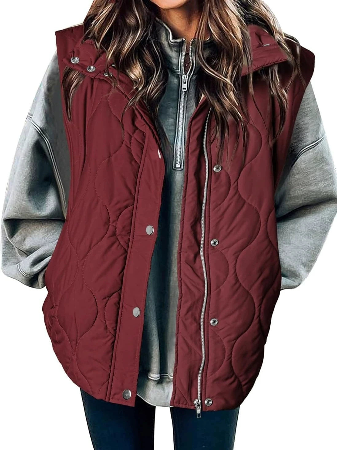 Gilet sans manches pour femmes