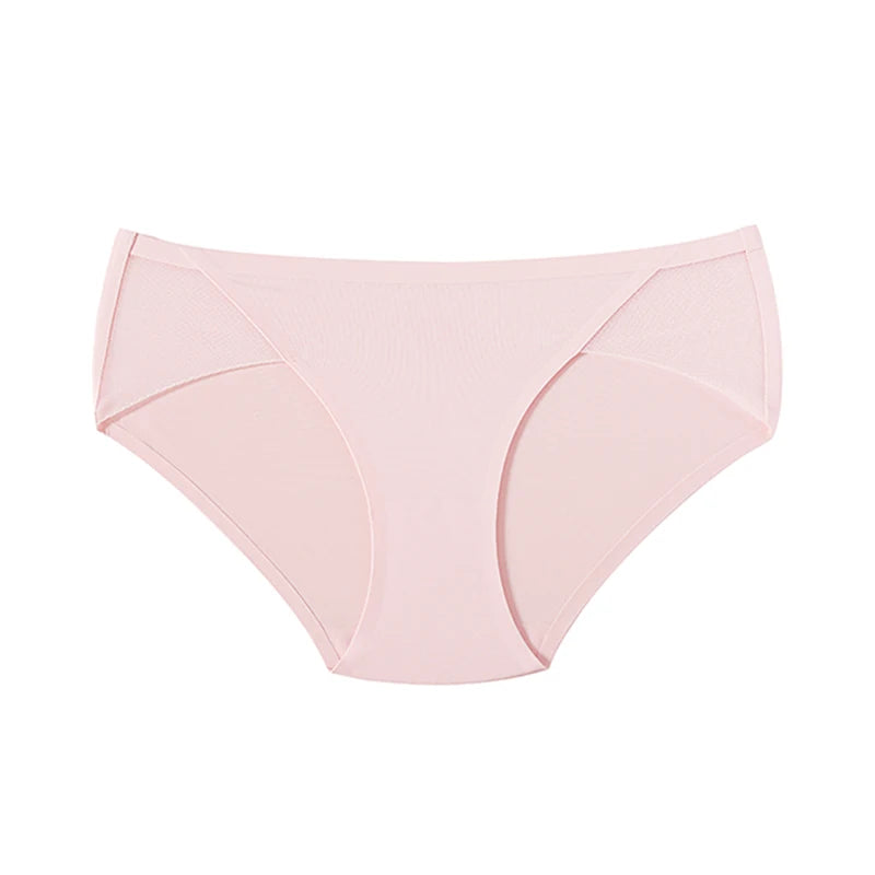 Culotte taille basse en soie glace pour femmes