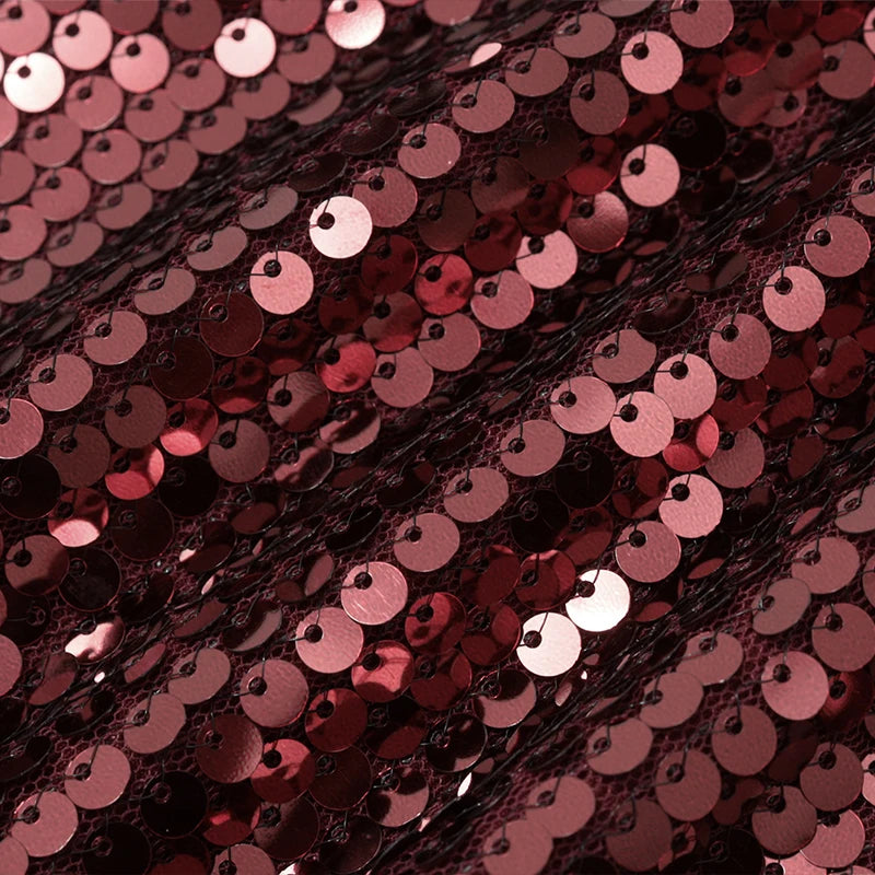 Robes à paillettes avec col en V profond pour femmes