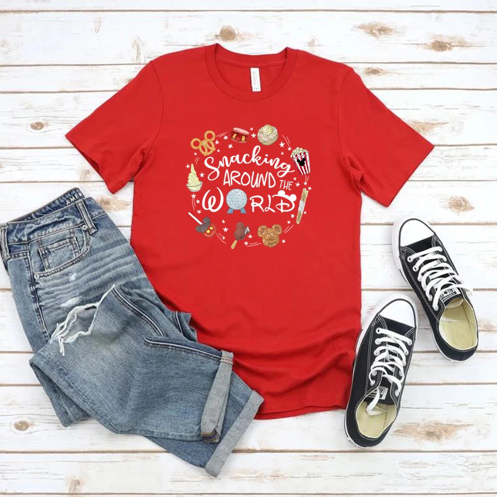 T-shirt à manches courtes pour femmes