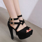 Sandales à talons hauts pour femmes